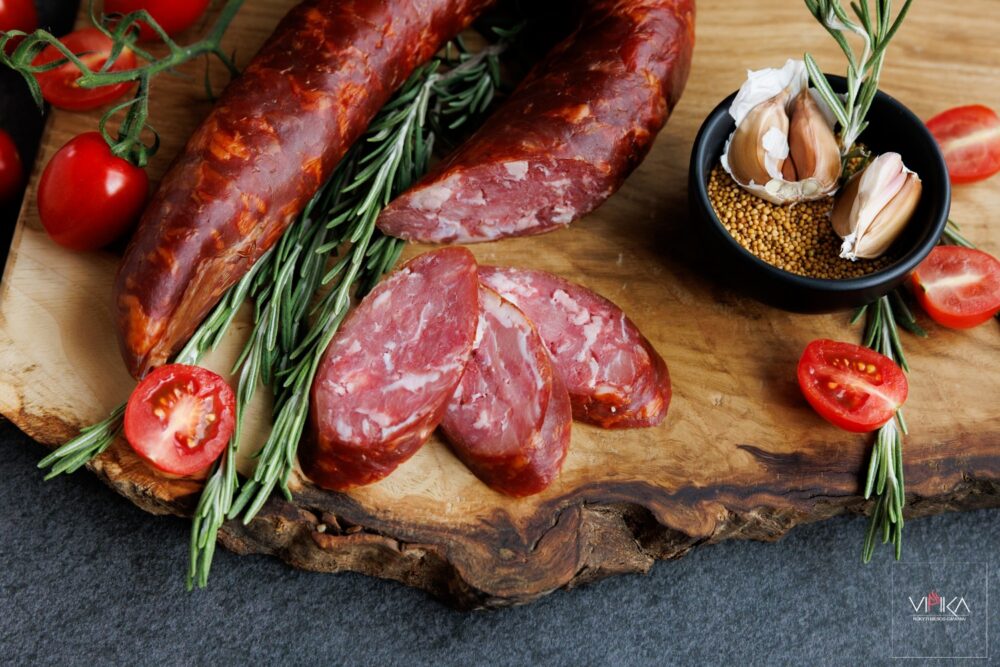 "Šimkaitinė" dešra, šalto rūkymo 1kg