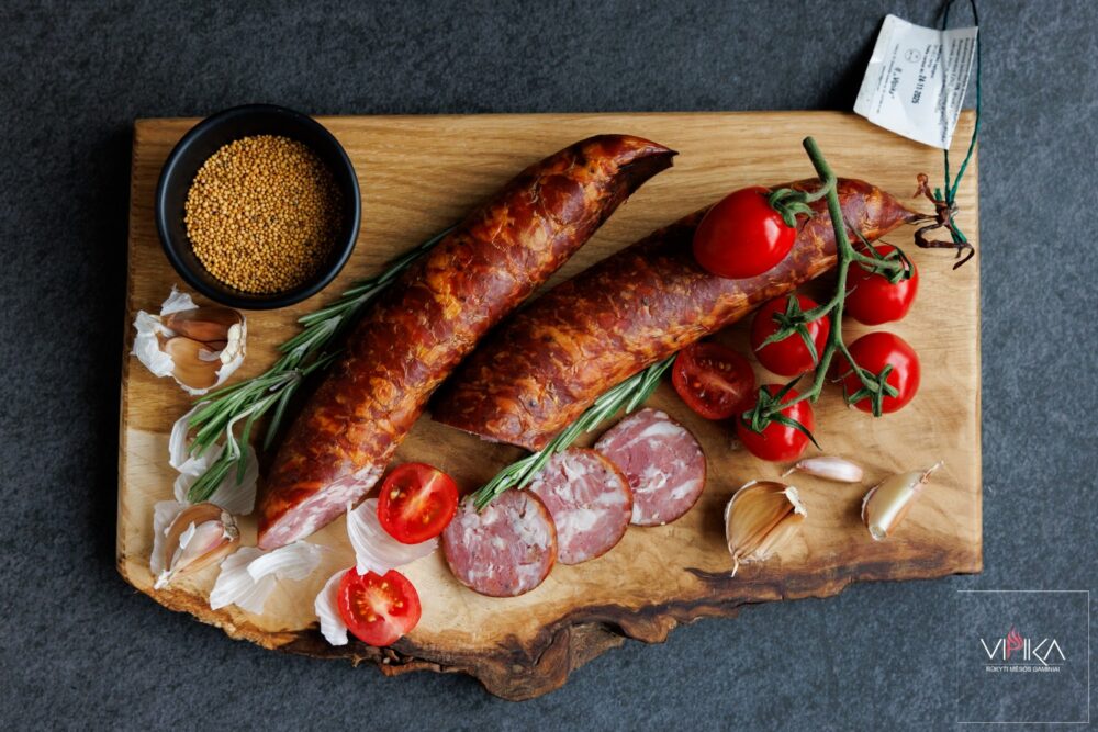 Gardžioji dešra, šalto rūkymo 500g
