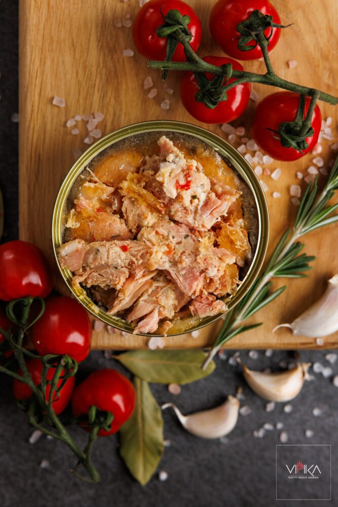 Vištienos konservai 235g